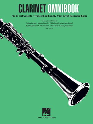 cover image of Clarinet Omnibook for B-flat Instruments